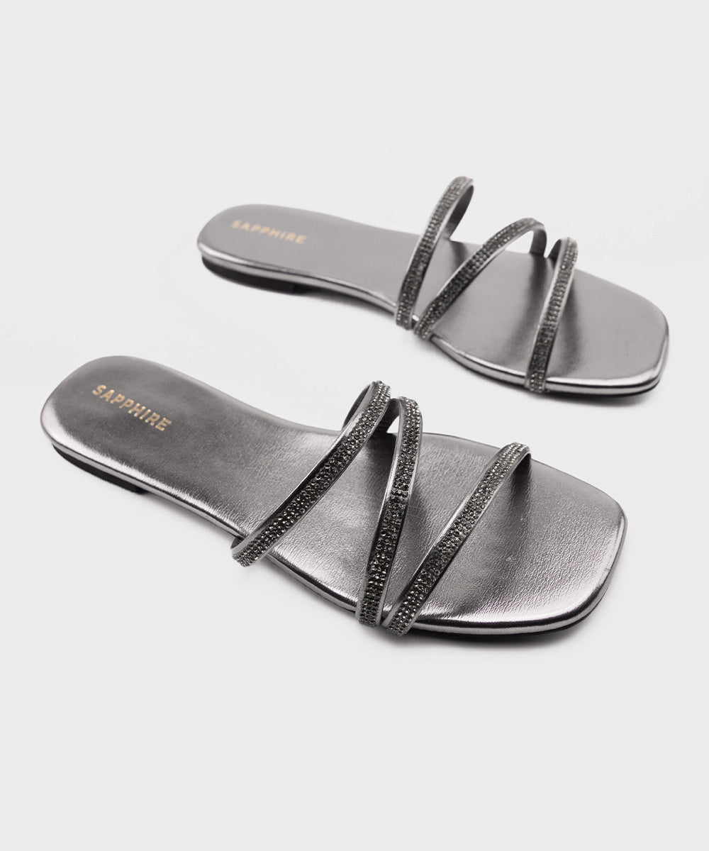 Women's Grey Flats