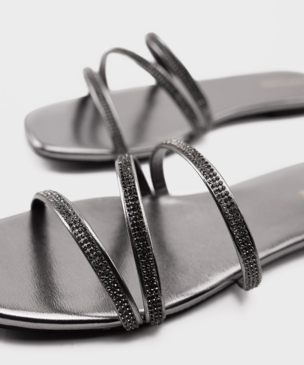 Women's Grey Flats