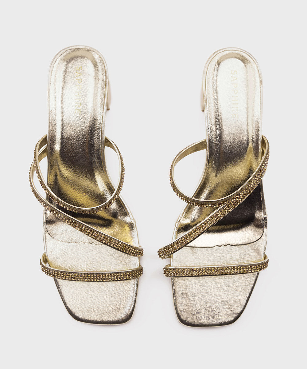 Women's Golden Heels