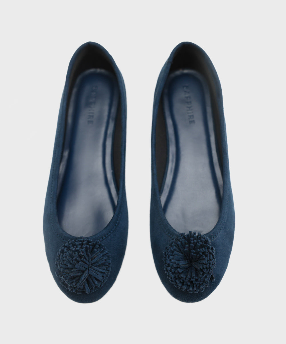 Women's Navy blue Flats