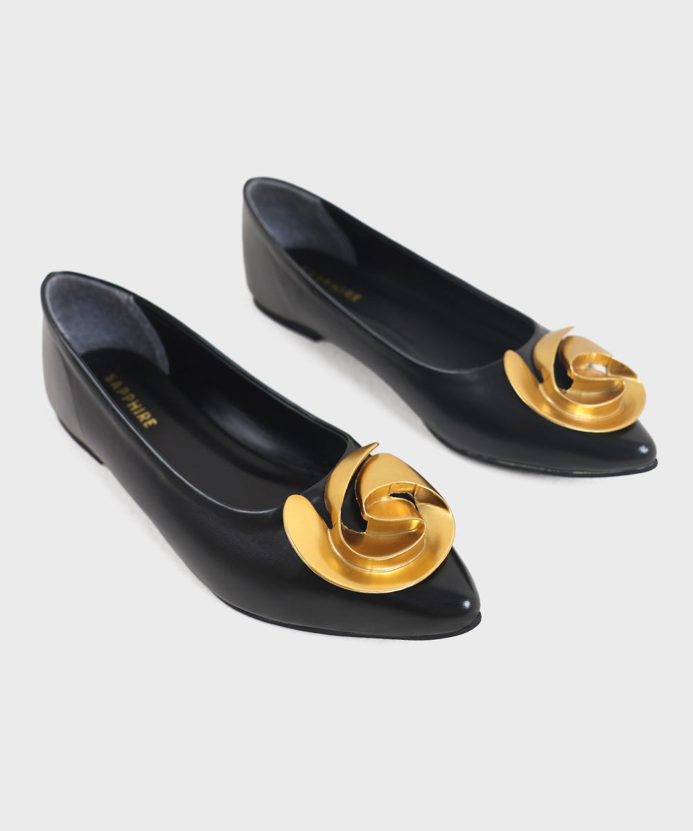 Women's Black Flats