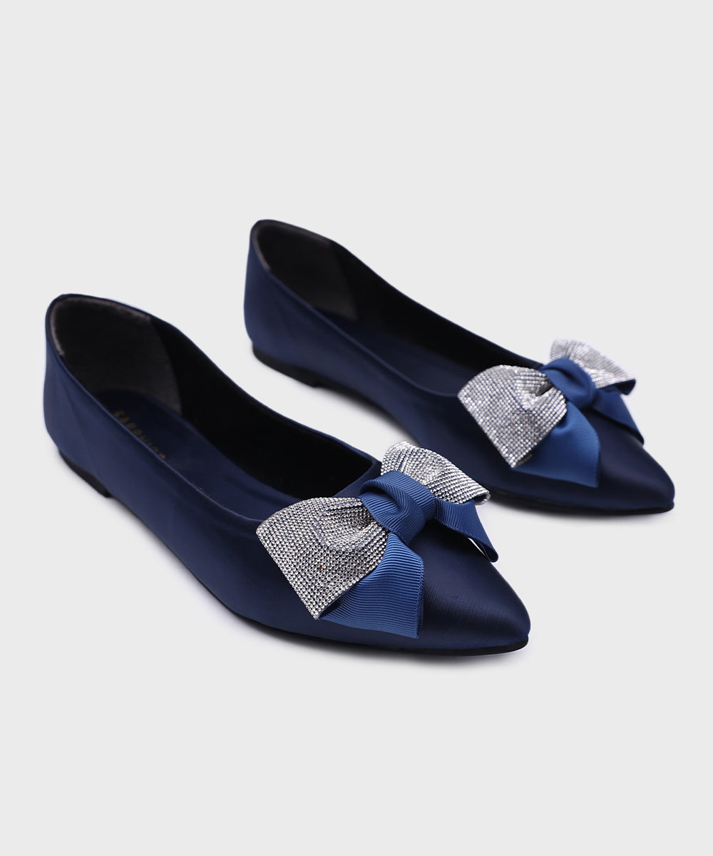 Women's Navy blue Flats