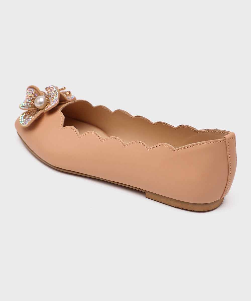 Women's Beige Flats