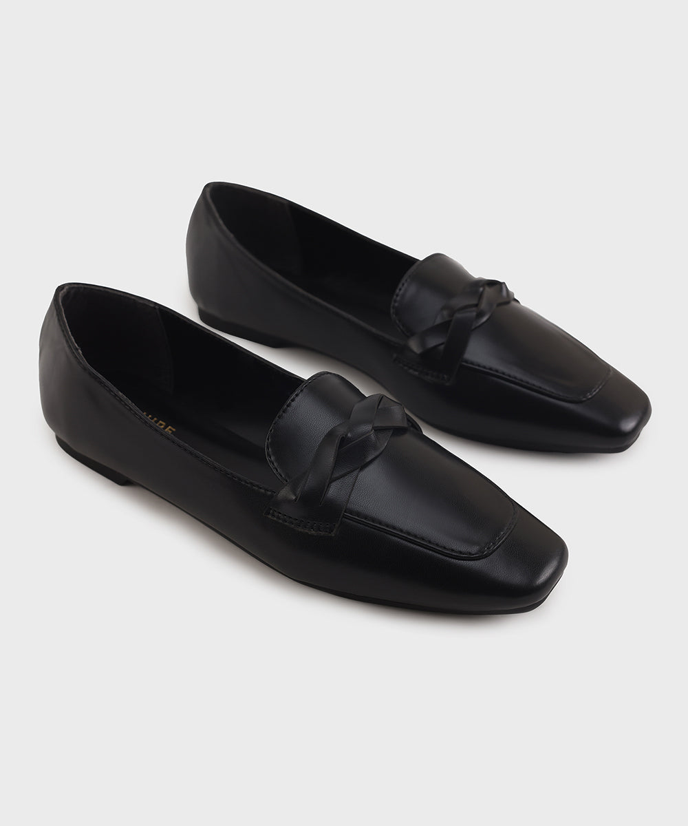 Women's Black Loafers