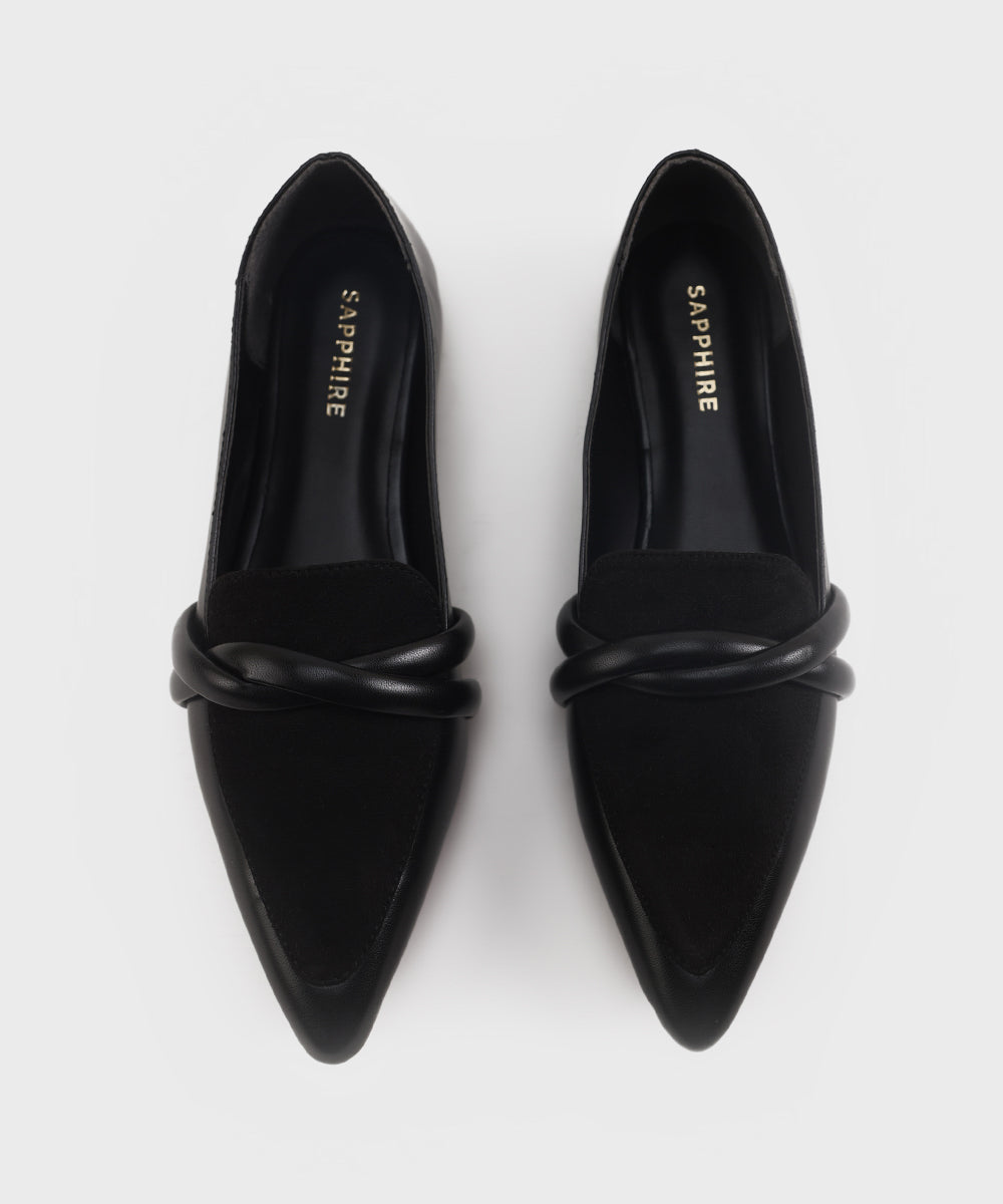 Women's Black Loafers