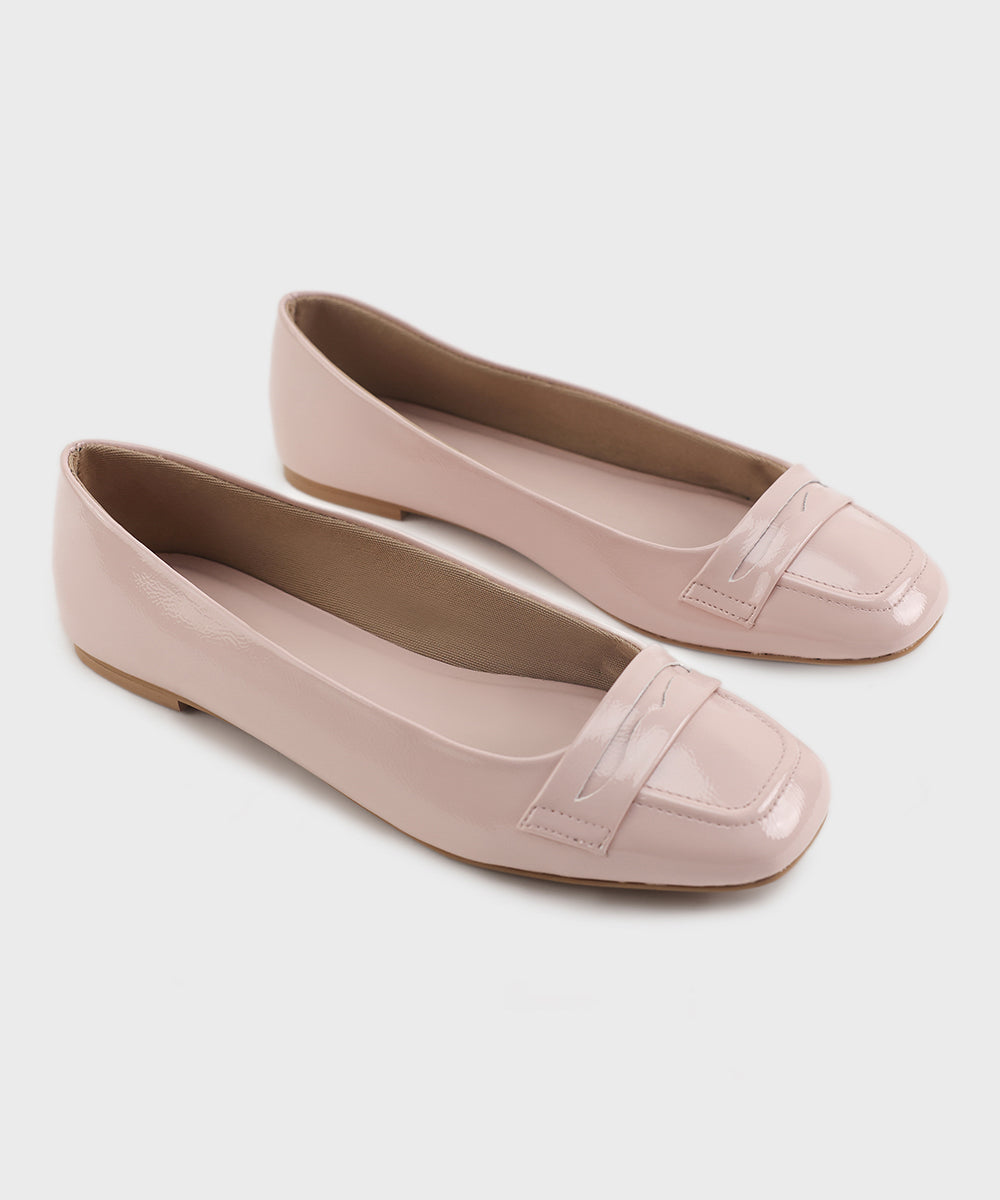 Women's Light Pink Loafers