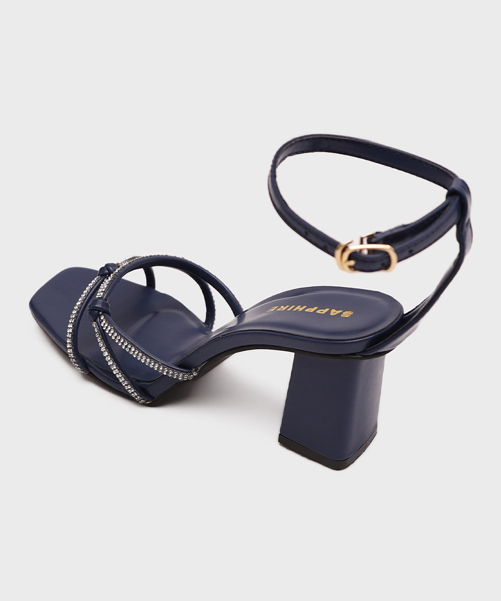 Women's Navy blue Heels