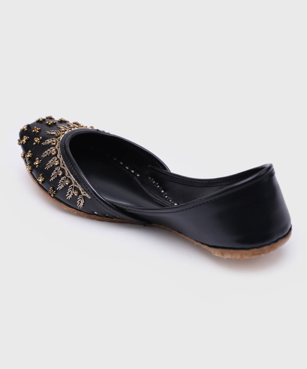 Women's Black Khussas