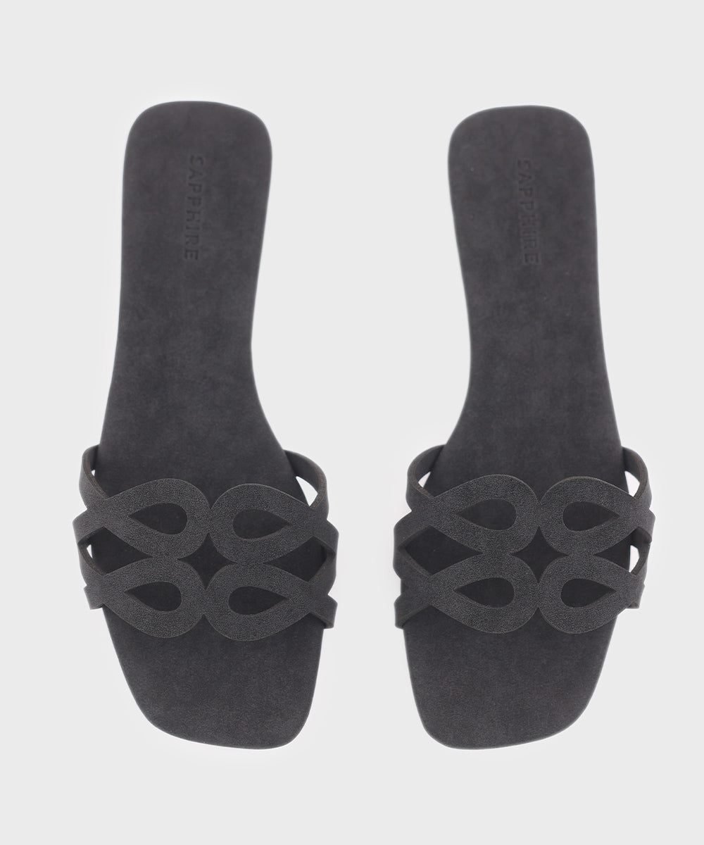 Women's Black Flats