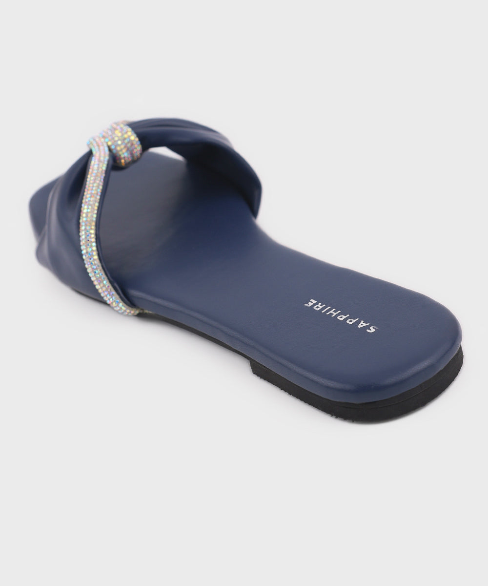 Women's Blue Flats