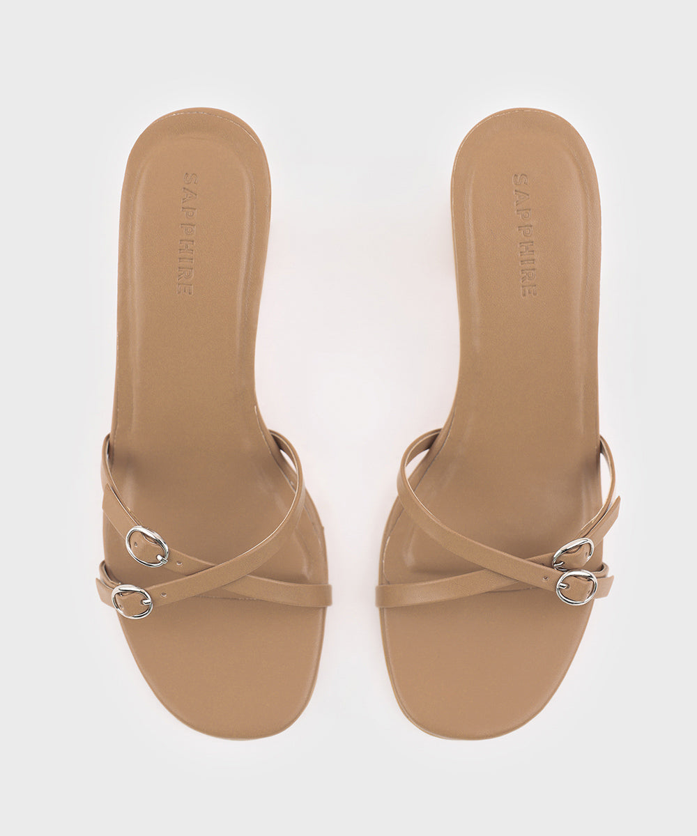 Women's Beige Heels