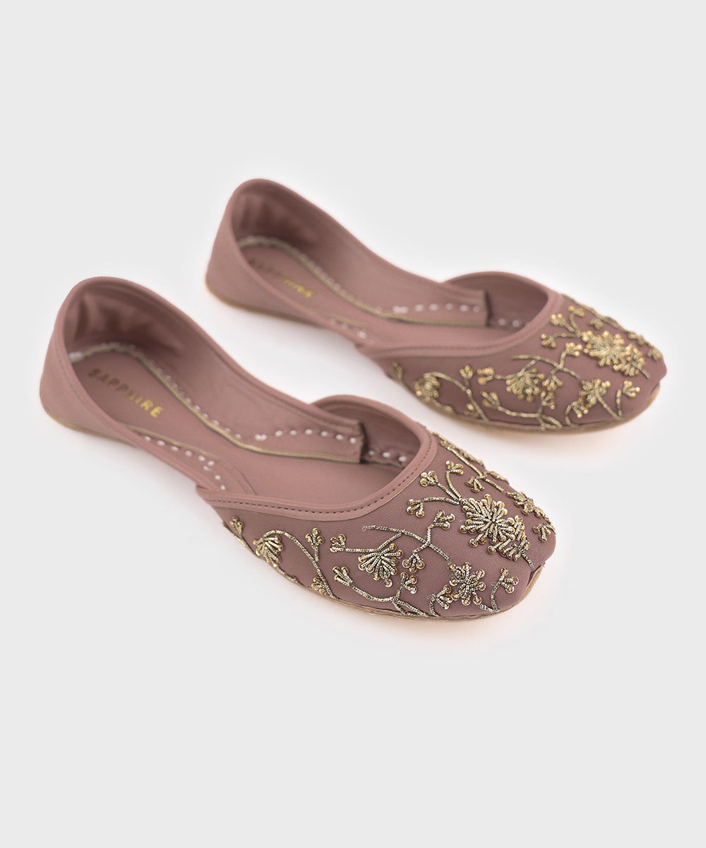 Women's Purple Khussa