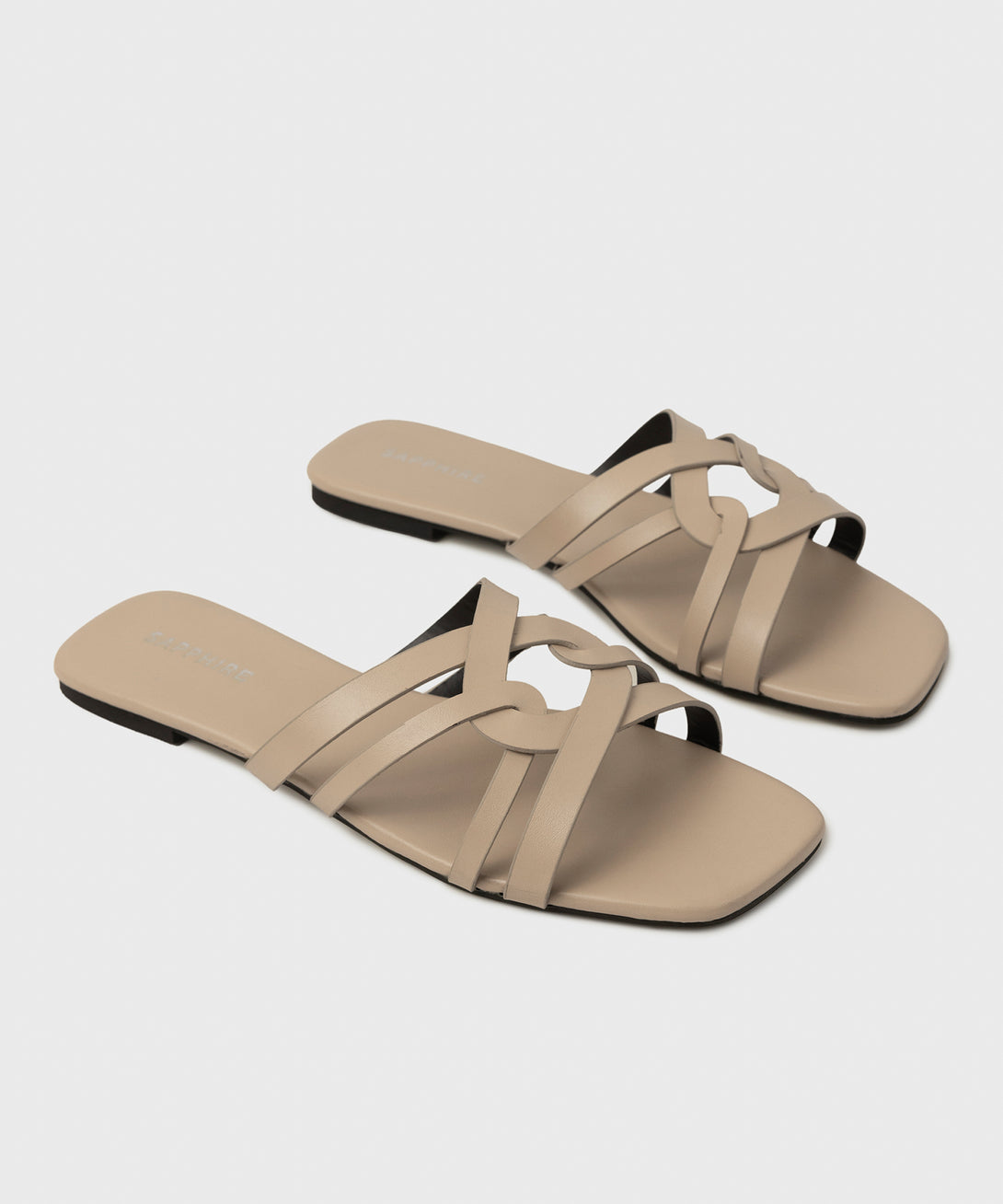 Women's Off White Flats