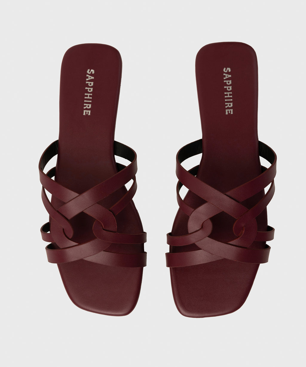 Women's Red Flats