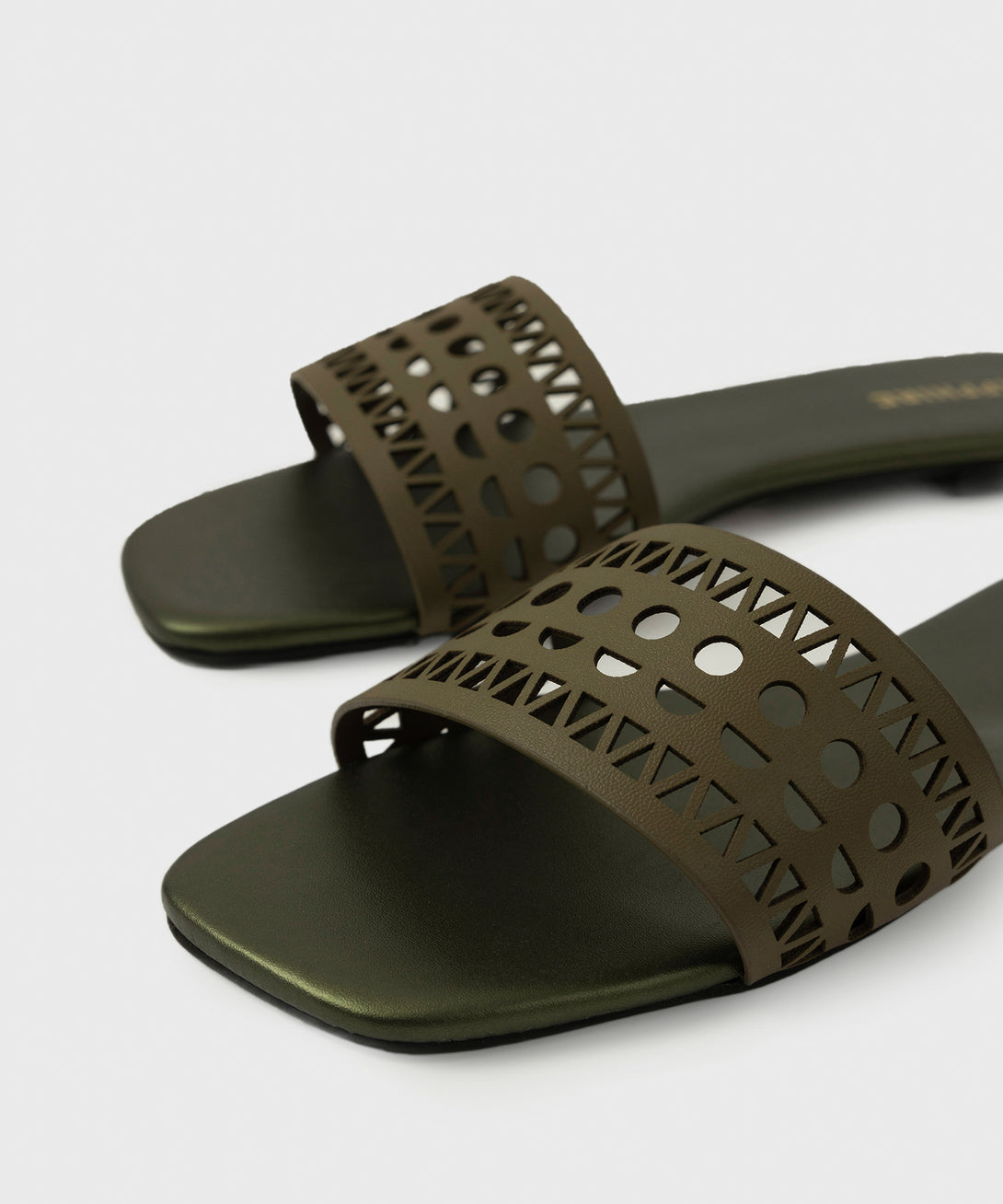 Women's Green Flats