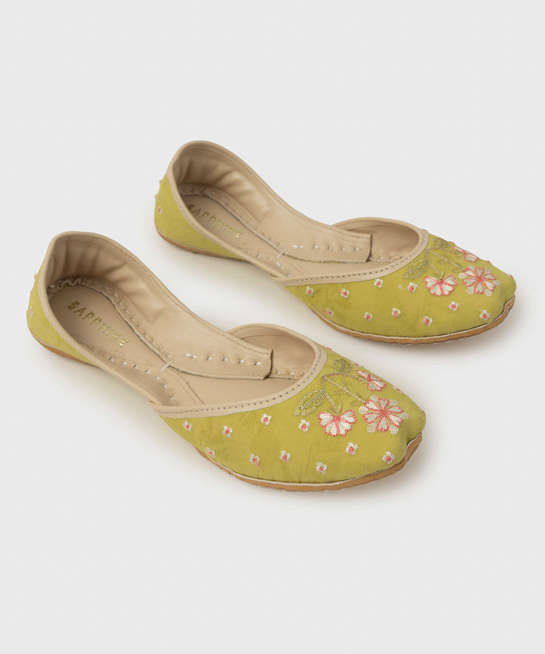 Women's Yellow Khussas