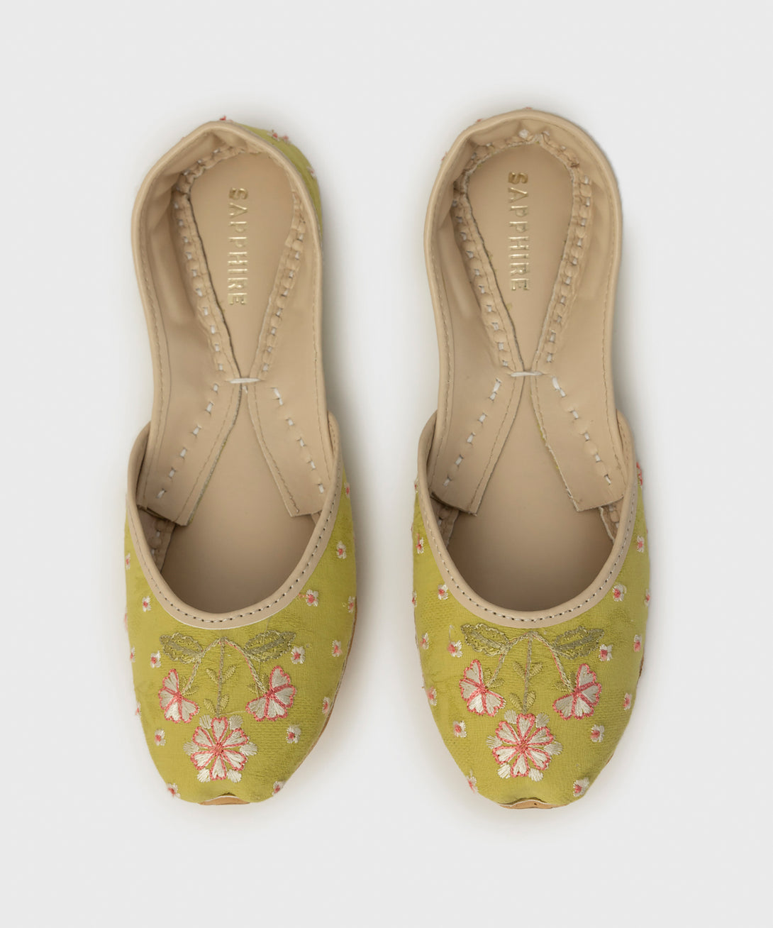 Women's Yellow Khussas