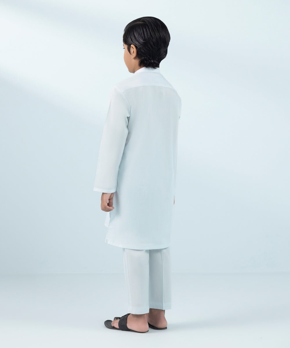 Like Father Like Son Ice Blue Boys 2 PC Suit