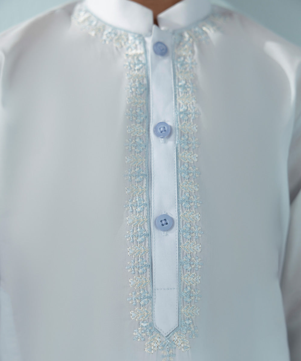 Like Father Like Son Ice Blue Boys 2 PC Suit