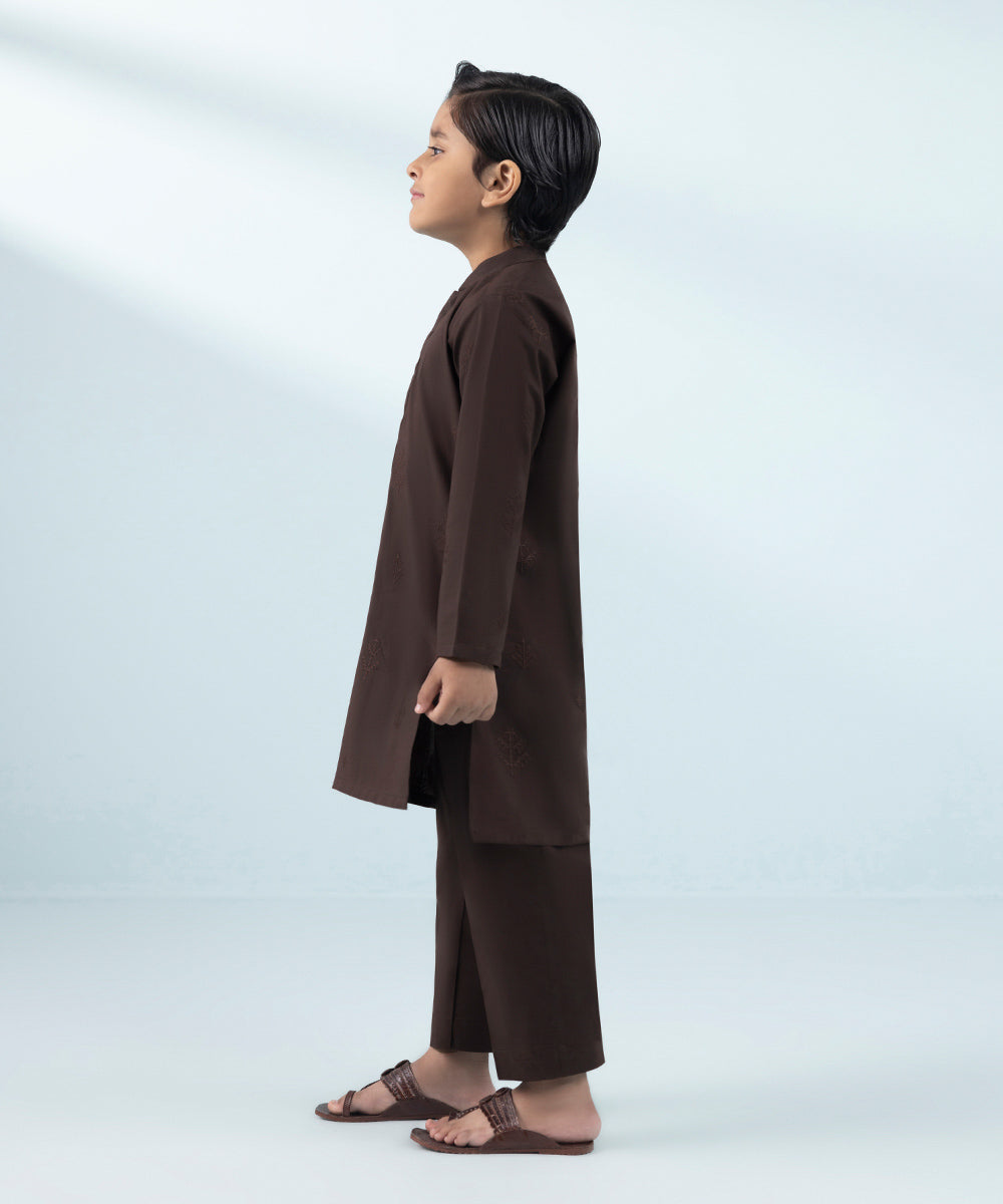 Like Father Like Son Maroon Boys 2 PC Suit