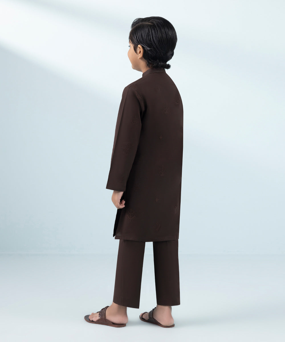 Like Father Like Son Maroon Boys 2 PC Suit