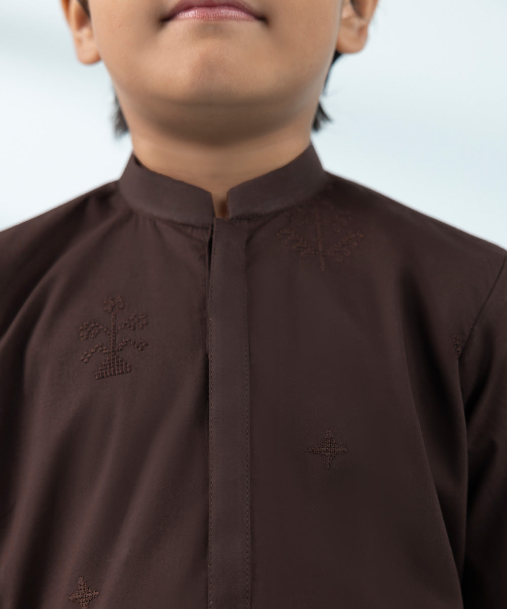 Like Father Like Son Maroon Boys 2 PC Suit