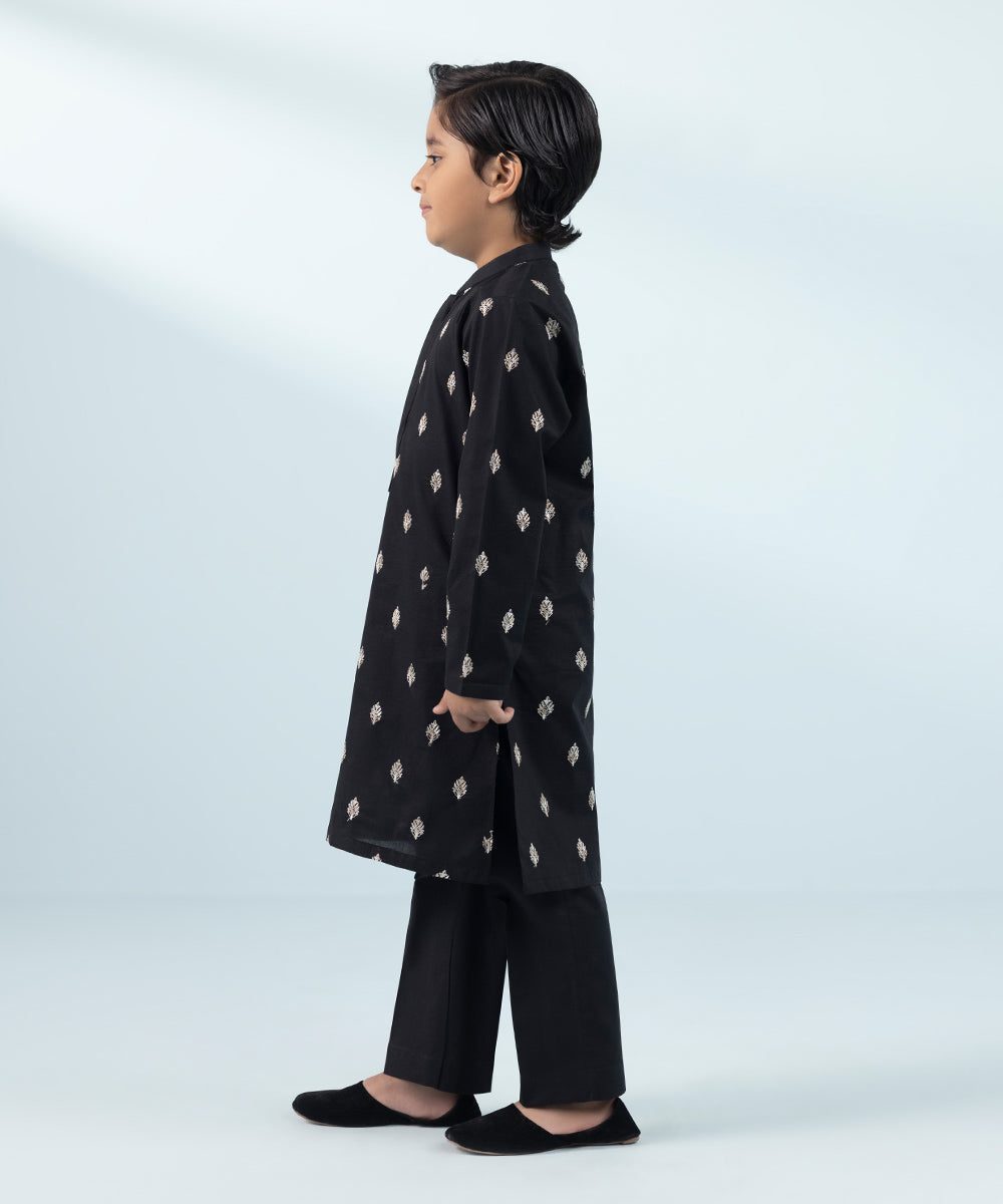 Like Father Like Son Black Boys 2 PC Suit