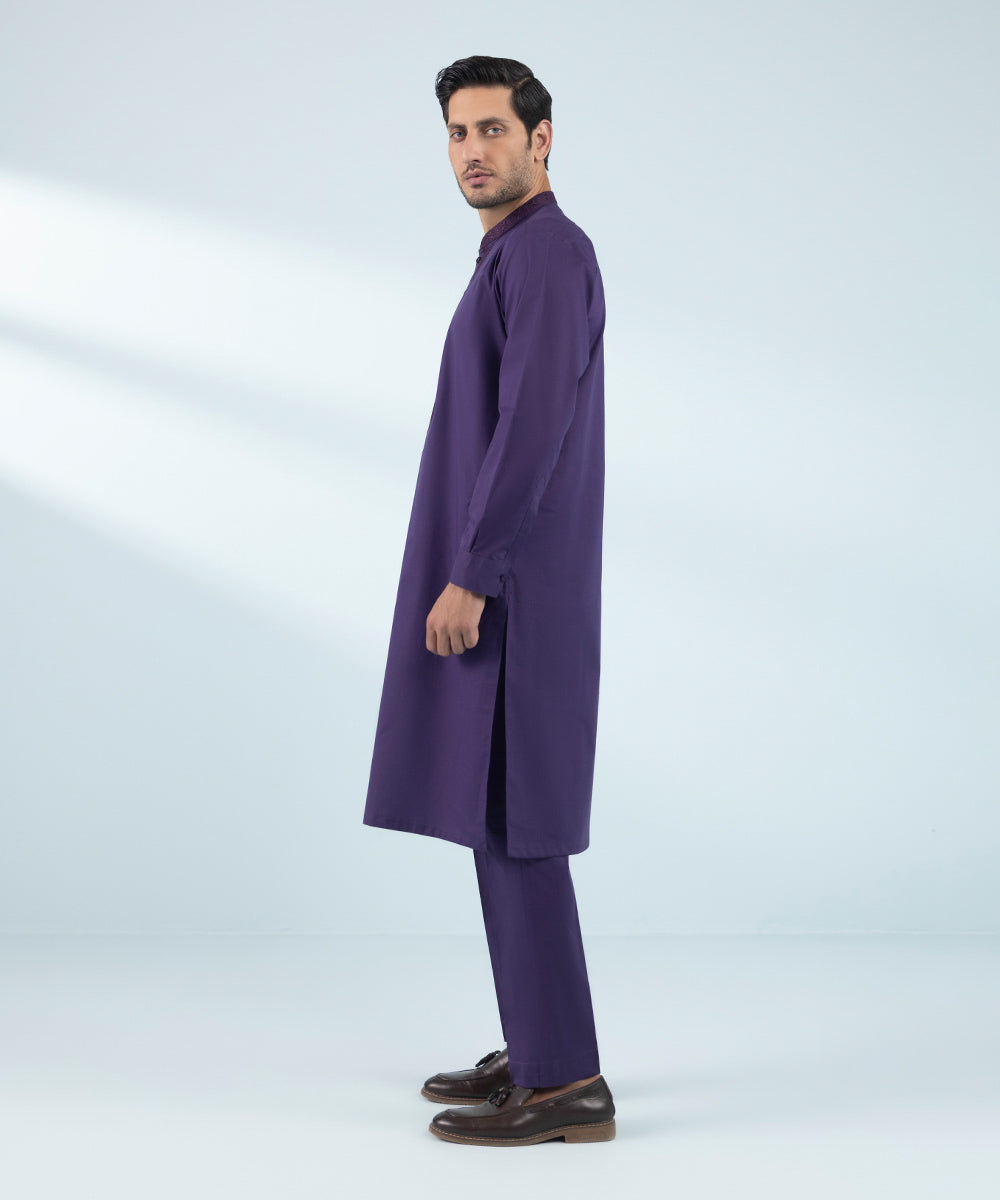 Like Father Like Son Purple Men's 2 PC Suit