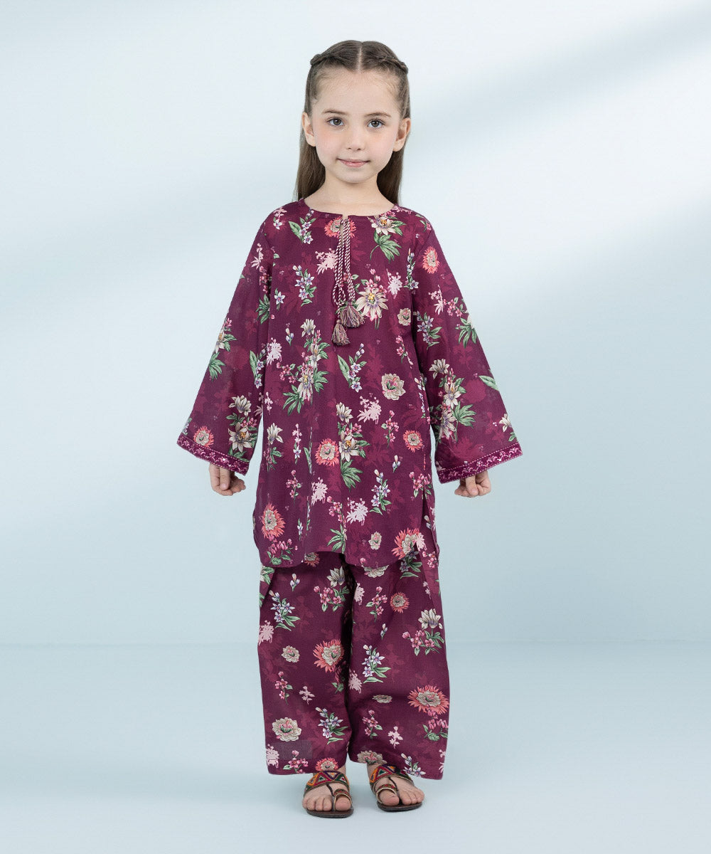 2 Piece - Embroidered Lawn Suit