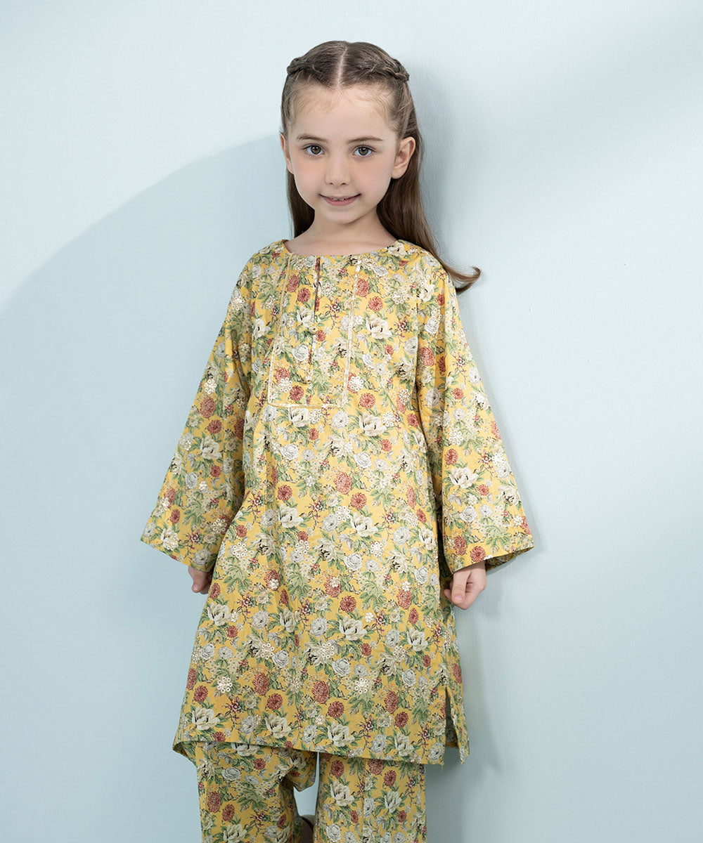 2 Piece - Embroidered Lawn Suit