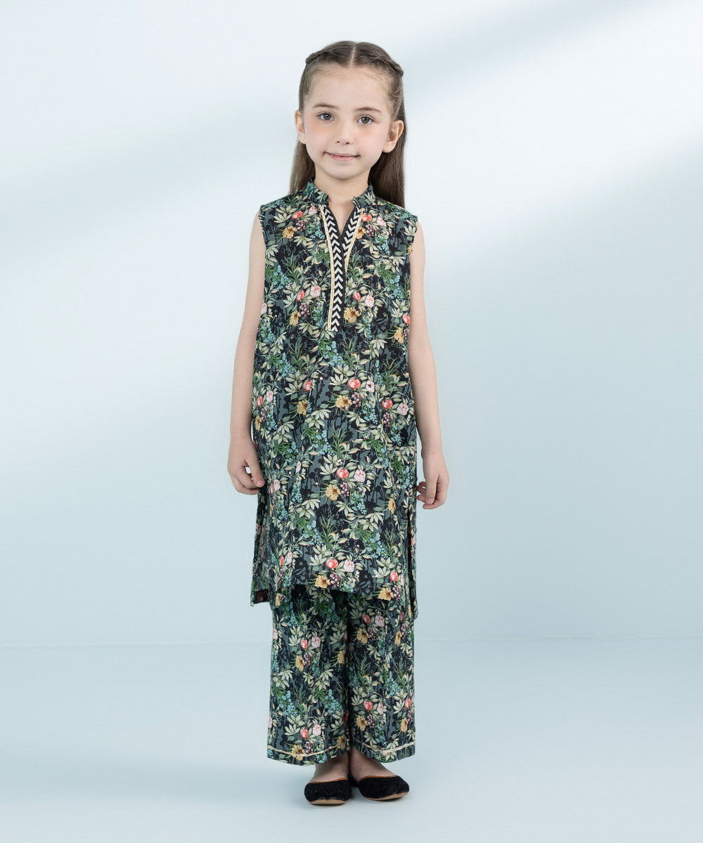 2 Piece - Printed Lawn Suit