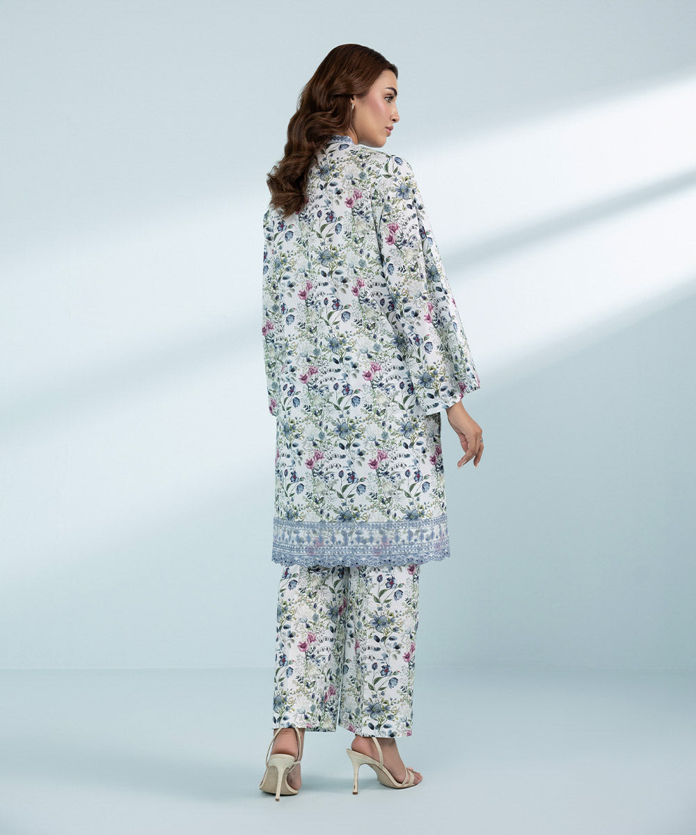 Mommy & Me Women's Two Piece White Suit 