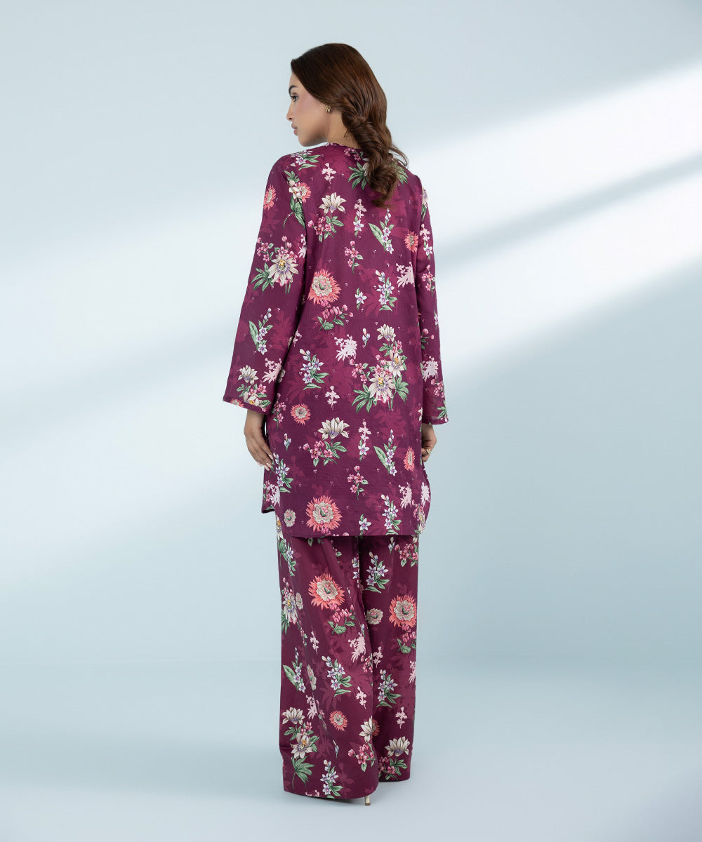 Mommy & Me Women's Two Piece Purple Suit 
