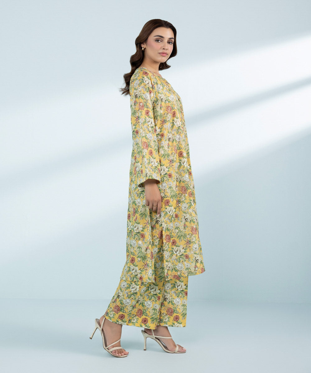 Mommy & Me Women's Two Piece Yellow Suit 