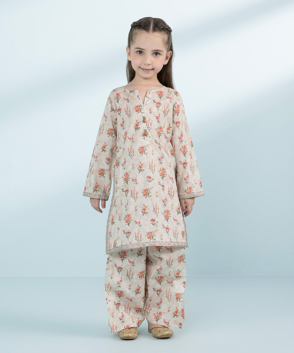 2 Piece - Embroidered Lawn Suit