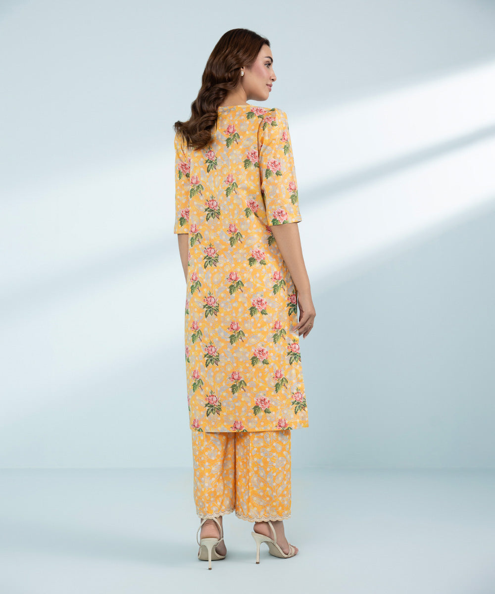 Mommy & Me Women's Two Piece Yellow Suit 
