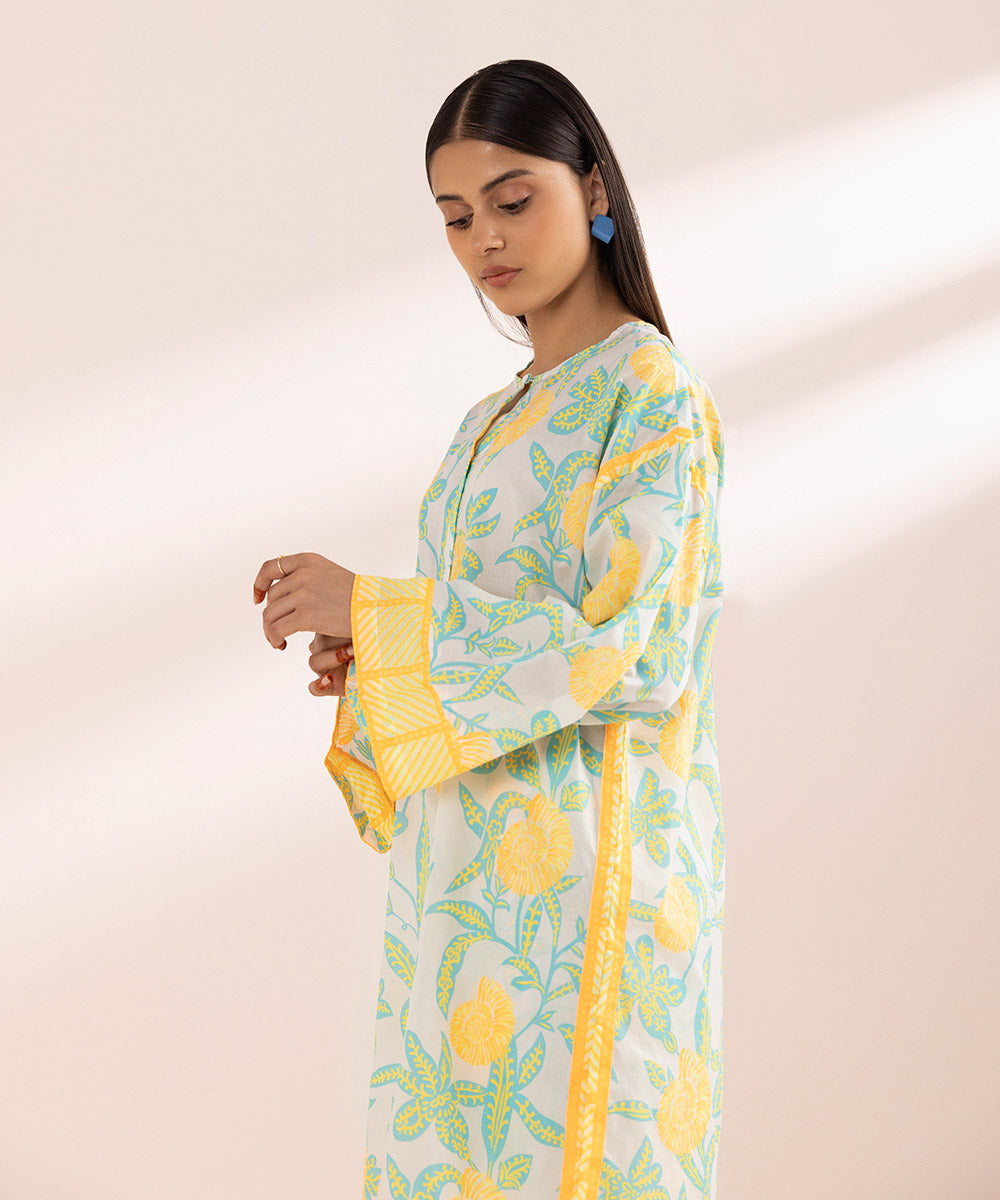 Women's Pret Lawn Multi Printed Boxy Shirt