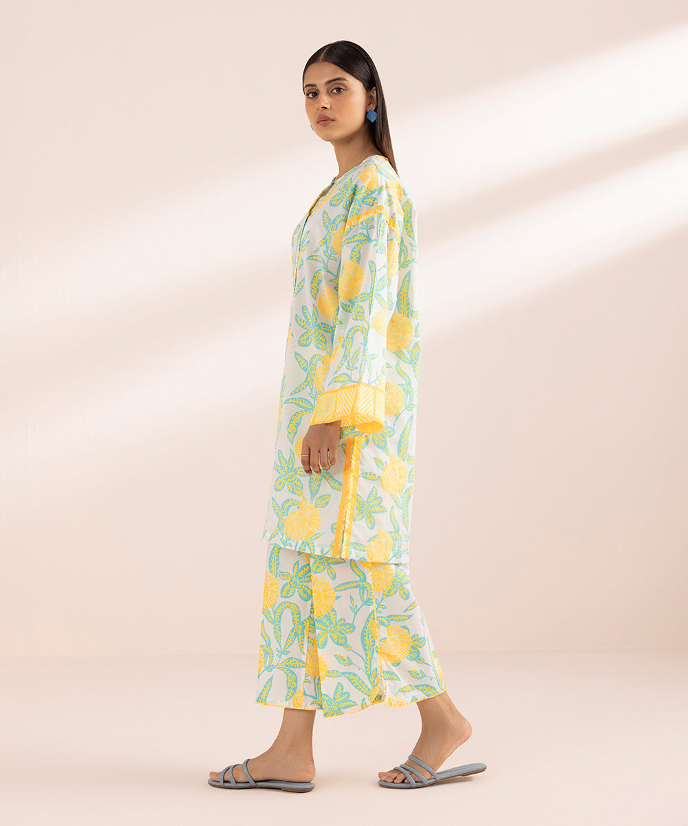 Women's Pret Lawn Multi Printed Boxy Shirt