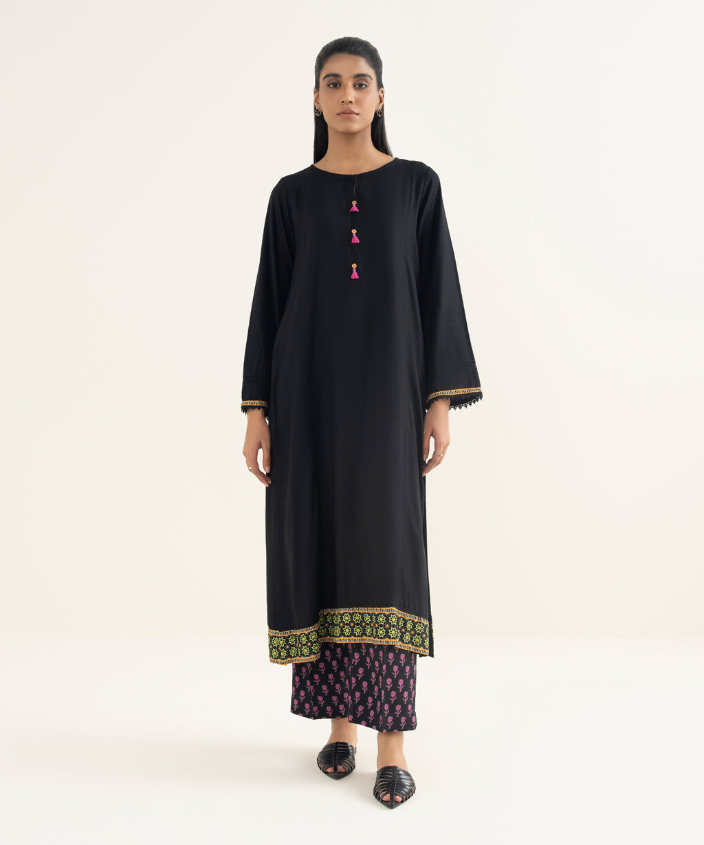 Textured Viscose Shirt