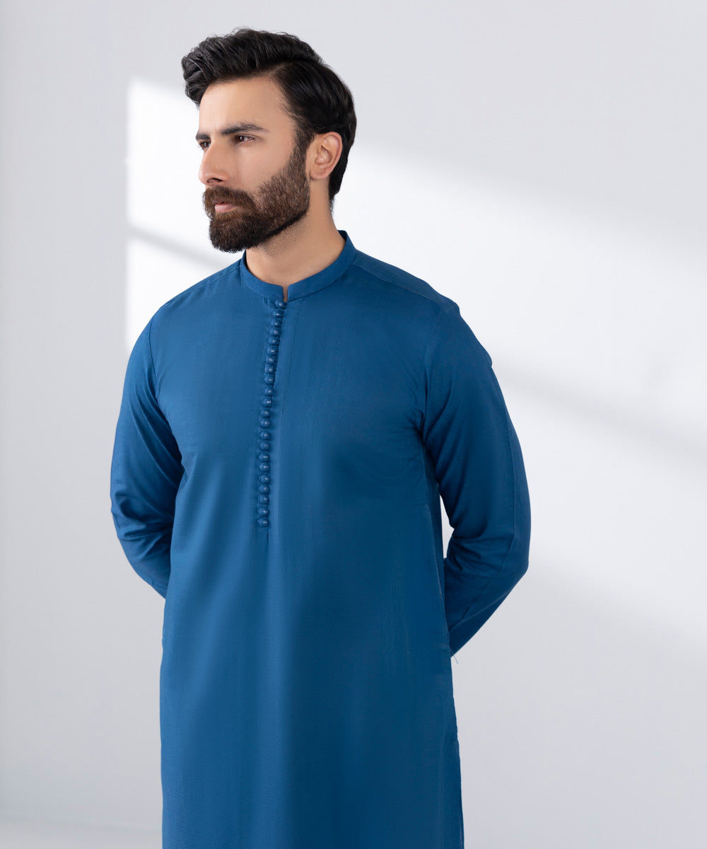 Cotton Jacquard Kurta