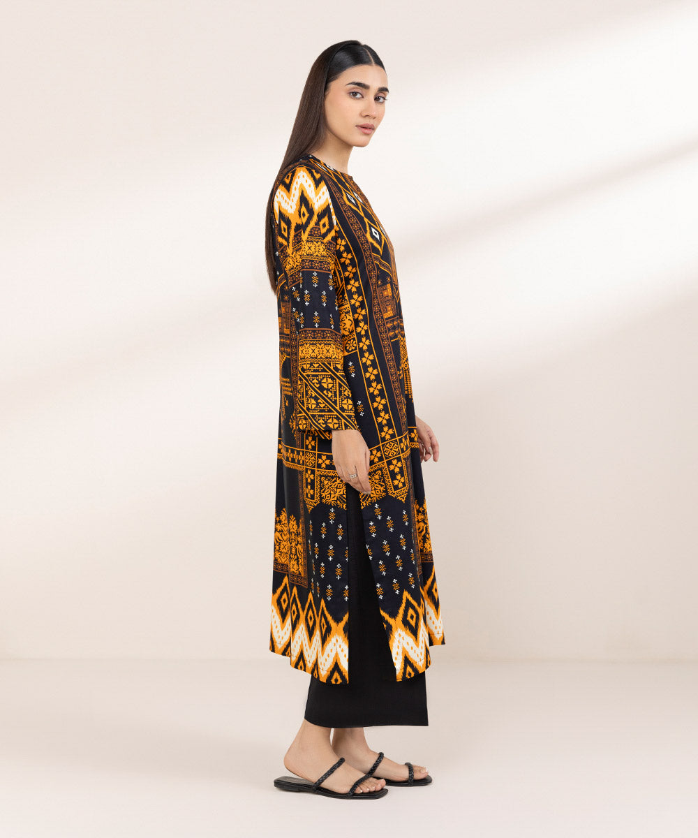 Women's Pret Arabic Lawn Multi Printed A-Line Shirt