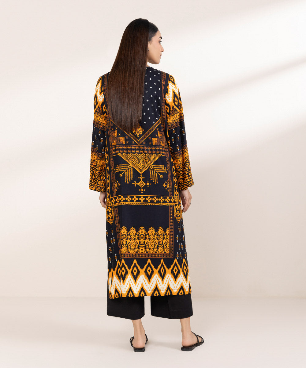 Women's Pret Arabic Lawn Multi Printed A-Line Shirt