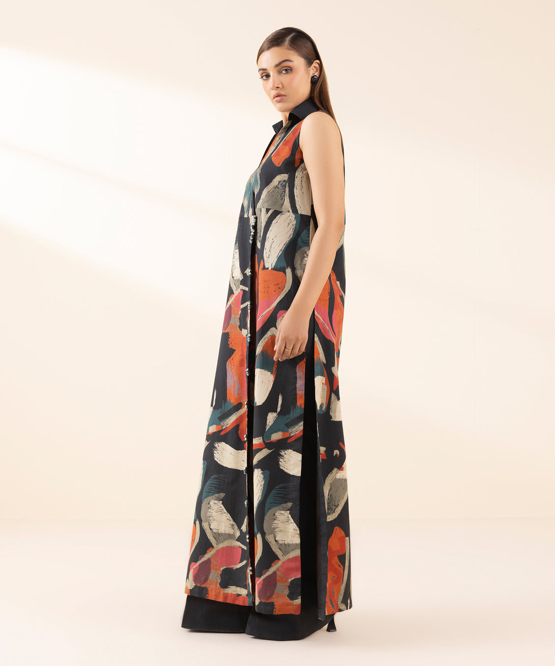 Women's Unstitched Lawn Printed Multi Shirt
