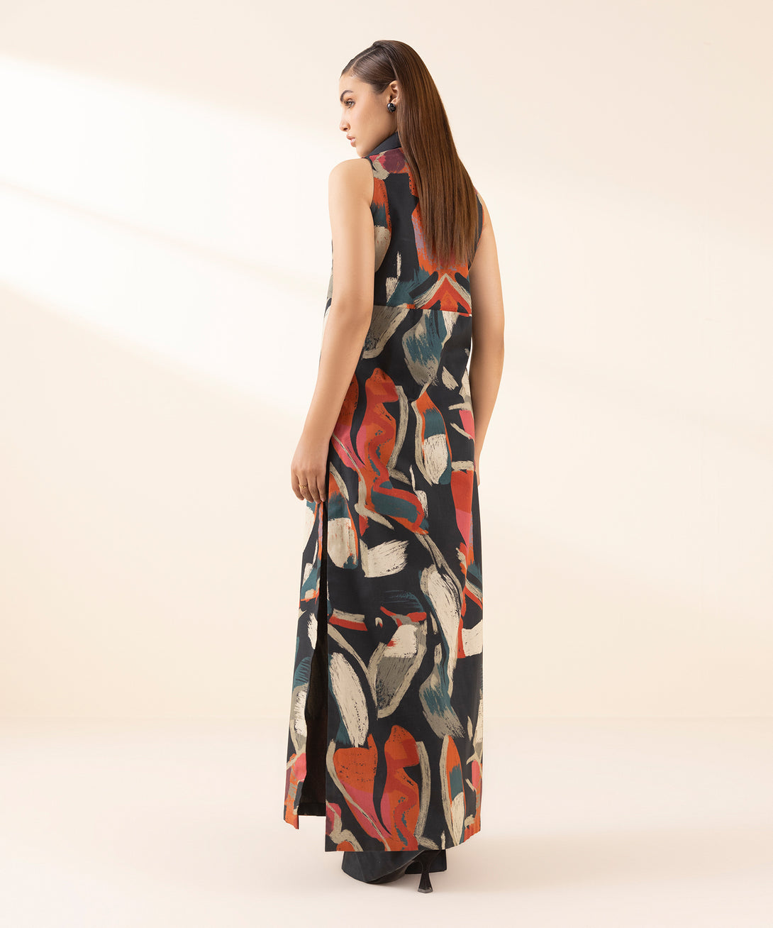 Women's Unstitched Lawn Printed Multi Shirt