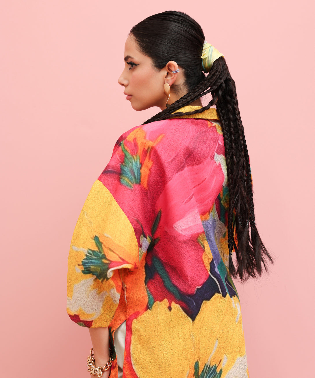 Women's Unstitched Lawn Printed Multi Shirt