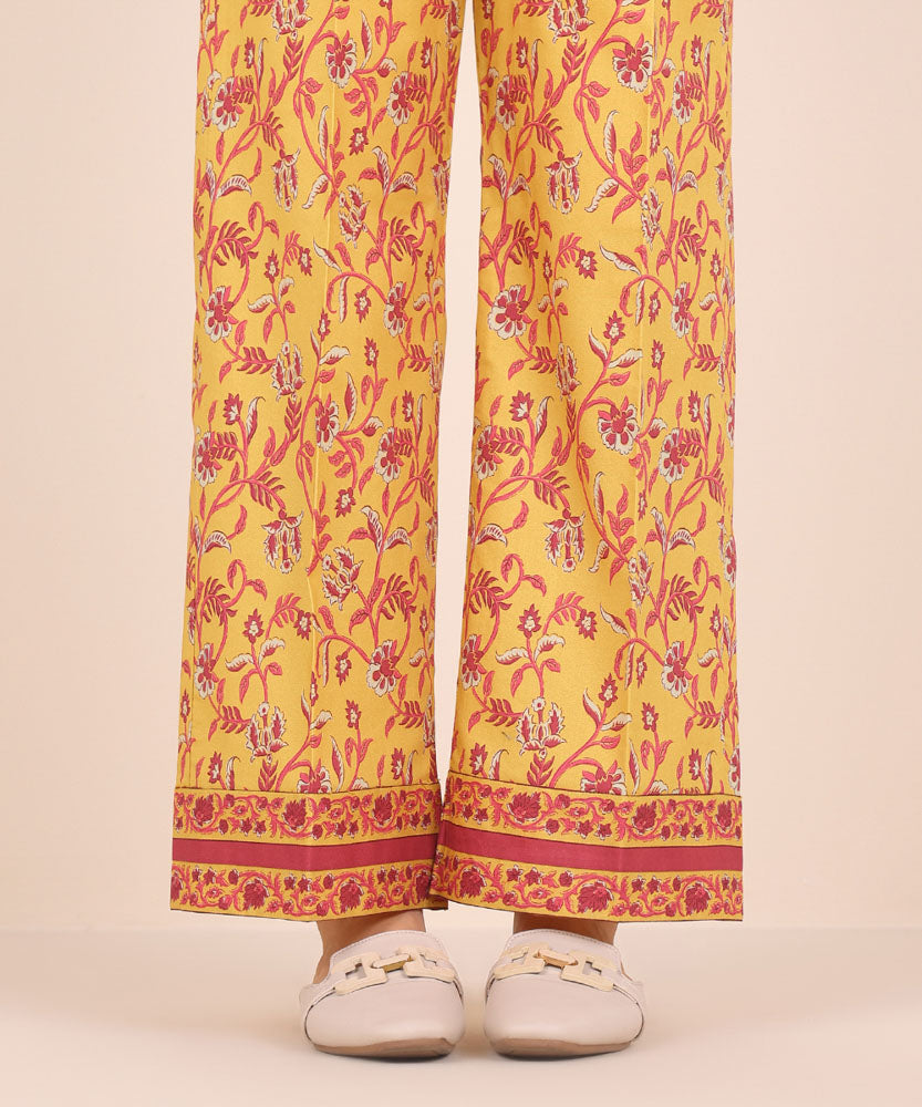 Printed Cotton Trousers