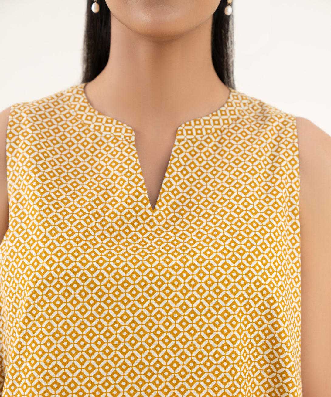 Women's Unstitched Cotton Printed Multi Two Piece Suit