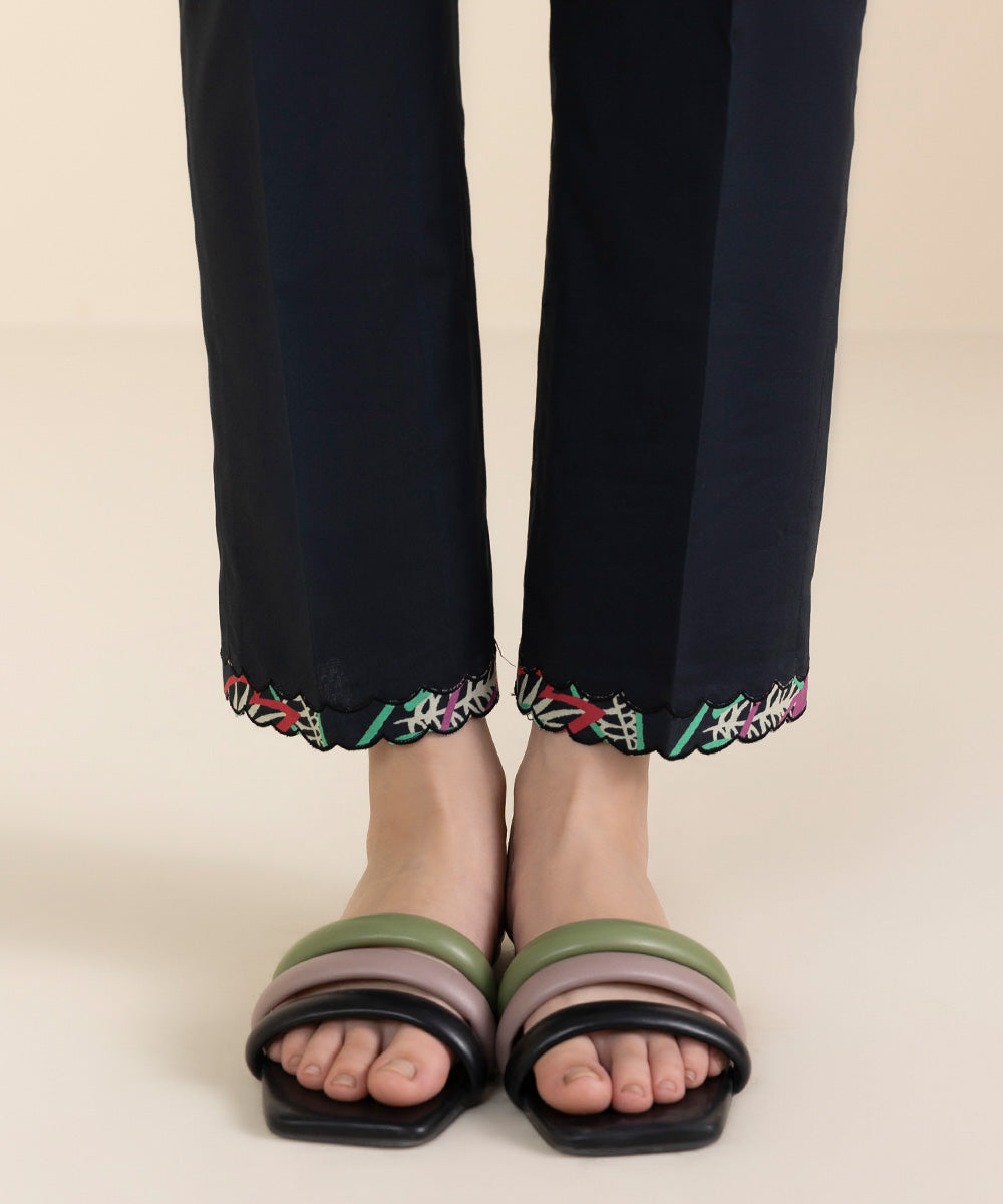 Unstitched Women's Printed Lawn Multi Shirt Trousers