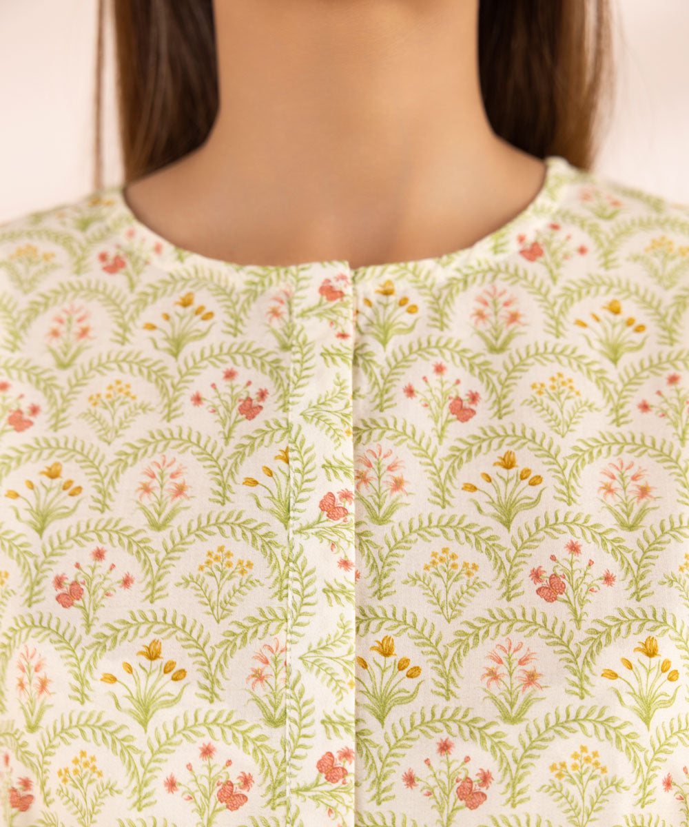 Women's Pret Lawn Multi Printed Drop Shoulder Shirt