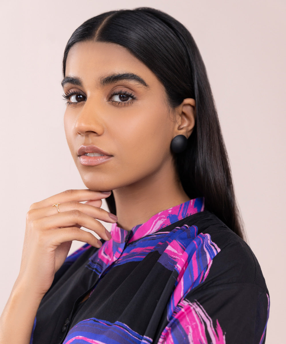 Women's Pret Lawn Multi Printed Boxy Shirt